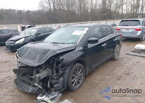 2017 Nissan Sentra S z USA, uszkodzony, nr VIN 3N1AB7AP4HY235329